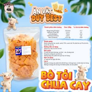 Bánh Tráng Bò Tỏi Chua Cay Duy Best